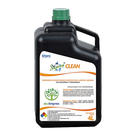DETERGENTE CONCENTRADO NEUTRO PARA LIMPIEZA EN GENERAL